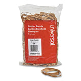 Universal® Rubber Bands, Size 64, 0.04" Gauge, Beige, 1 lb Bag, 320/Pack (UNV00164)