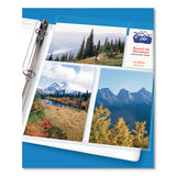 Avery® Photo Storage Pages for Six 4 x 6 Mixed Format Photos, 3-Hole Punched, 10/Pack (AVE13401)