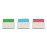 Avery® Ultra Tabs Repositionable Tabs, Standard: 2" x 1.5", 1/5-Cut, Assorted Colors (Blue, Green and Red), 24/Pack (AVE74754) Pack of 24