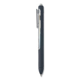 InkJoy Gel Pen, Retractable, Medium 0.7 mm, Black Ink, Black/Smoke Barrel, 3/Pack (PAP1951637) Pack of 3