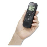 Sony® ICD-PX370 Digital Voice Recorder, 4 GB, Black (SONICDPX370) Each