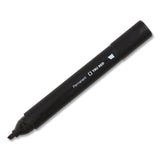 TRU RED Permanent Marker, Pen-Style, Extra-Fine Needle Tip, Black, 5/Pack (TUD24376618) Pack of 5