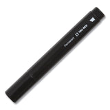 TRU RED Permanent Marker, Pen-Style, Extra-Fine Needle Tip, Black, 5/Pack (TUD24376618) Pack of 5