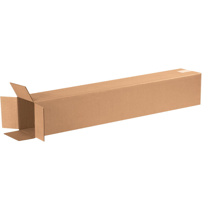 6 x 6 x 32" Tall Corrugated Boxes, Bundle Of 25 Bundle Of 25