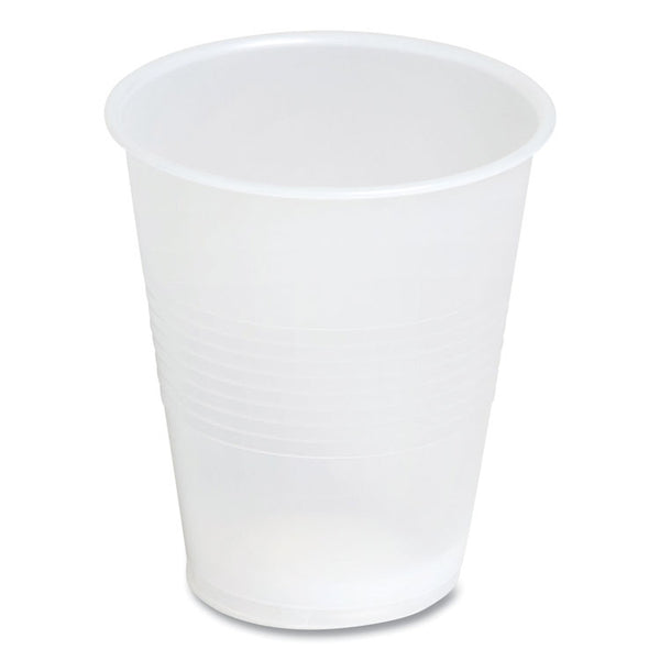 Perk™ Plastic Cold Cups, 7 oz, Clear, 100/Pack (PRK24393963)
