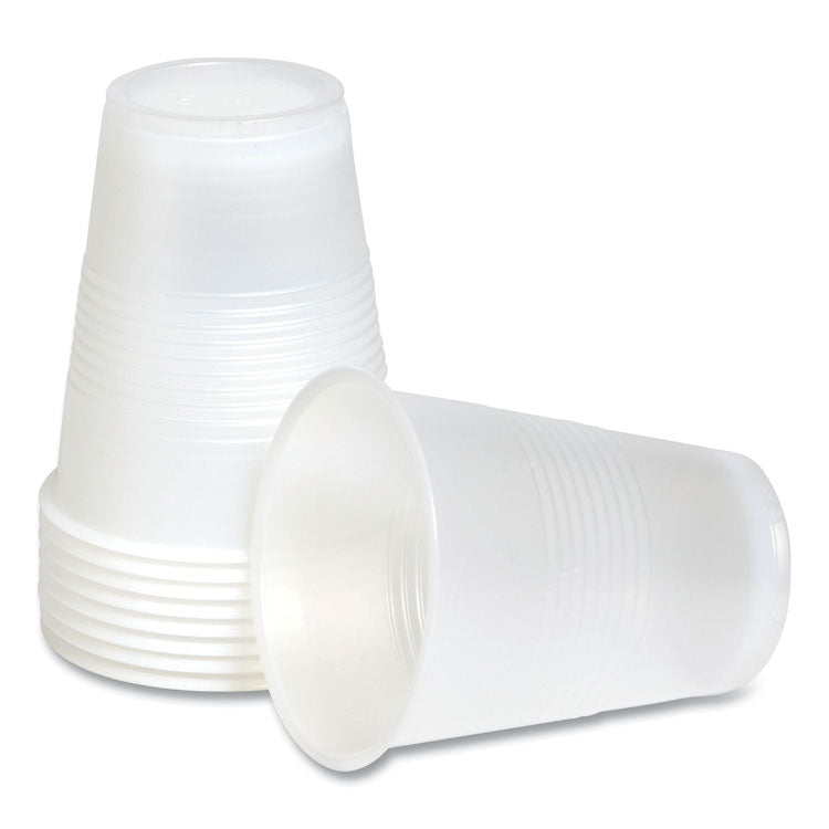 Perk™ Plastic Cold Cups, 7 oz, Clear, 100/Pack (PRK24393963)
