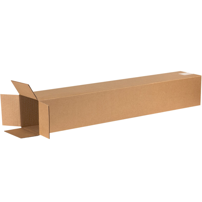 6 x 6 x 38" Tall Corrugated Boxes, Bundle Of 25 Bundle Of 25