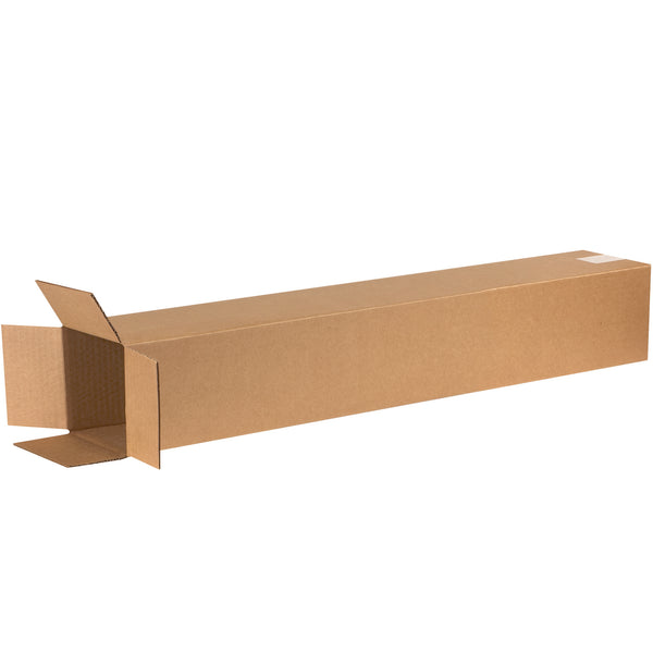 6 x 6 x 40" Tall Corrugated Boxes, Bundle Of 25 Bundle Of 25