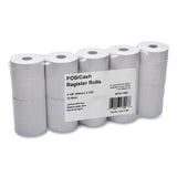 Iconex™ Direct Thermal Printing Thermal Paper Rolls, 3.13" x 230 ft, White, 10/Pack (ICX90781356) Pack of 10