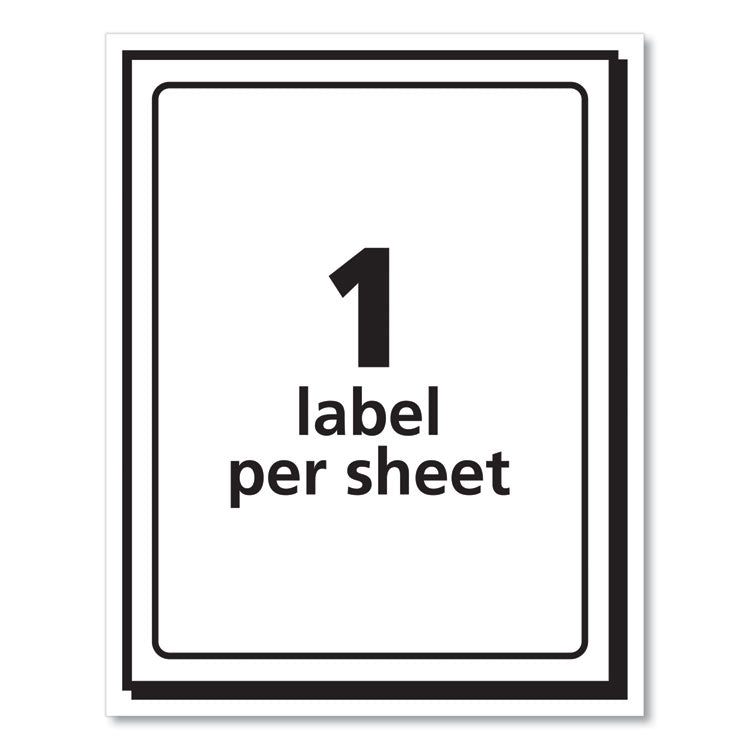 Avery® 4 x 6 Shipping Labels with TrueBlock Technology, Inkjet/Laser Printers, 4 x 6, White, 20/Pack (AVE5292)