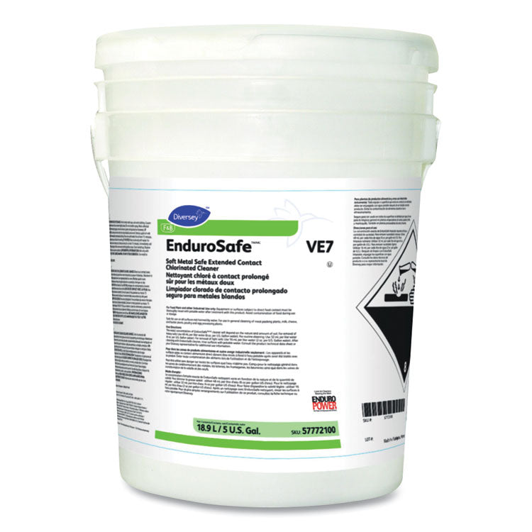 Diversey™ EnduroSafe Extended Contact Chlorinated Cleaner, 5 gal Pail (DVO57772100)