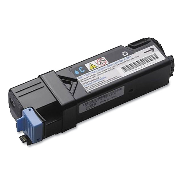 Dell KU051 High-Yield Toner, 2,000 Page-Yield, Cyan (DLLKU051) Each