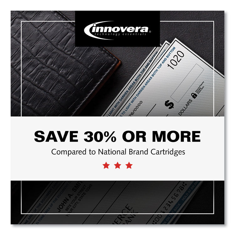 Innovera® Remanufactured Black High-Yield MICR Toner, Replacement for MS310M (50F0HA0), 5,000 Page-Yield (IVRMS310M) Each
