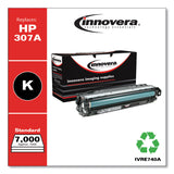 Innovera® Remanufactured Black Toner, Replacement for 307A (CE740A), 7,000 Page-Yield (IVRE740A) Each