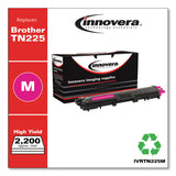 Innovera® Remanufactured Magenta High-Yield Toner, Replacement for TN225M, 2,200 Page-Yield (IVRTN225M) Each