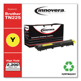 Innovera® Remanufactured Yellow High-Yield Toner, Replacement for TN225Y, 2,200 Page-Yield, Ships in 1-3 Business Days (IVRTN225Y) Each