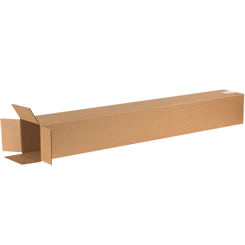 6 x 6 x 48" Tall Corrugated Boxes, Bundle Of 25 Bundle Of 25