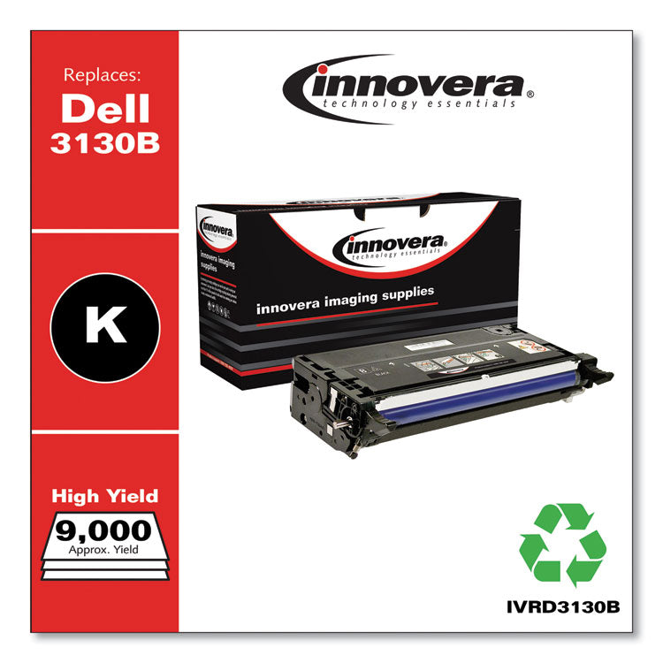 Innovera® Remanufactured Black High-Yield Toner, Replacement for 330-1198, 9,000 Page-Yield (IVRD3130B) Each