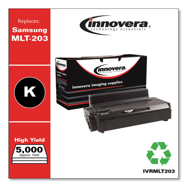 Innovera® Remanufactured Black Toner, Replacement for MLT-D203L, 5,000 Page-Yield (IVRMLT203) Each