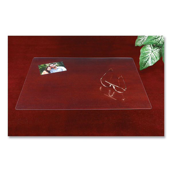 Artistic® Eco-Clear Desk Pad with Antimicrobial Protection, 19 x 24, Clear (AOP7050)