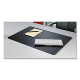 Artistic® Rhinolin II Desk Pad with Antimicrobial Protection, 36 x 24, Black (AOPLT812MS)