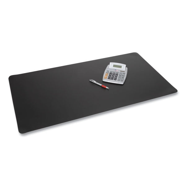 Artistic® Rhinolin II Desk Pad with Antimicrobial Protection, 17 x 12, Black (AOPLT912MS)
