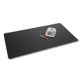 Artistic® Rhinolin II Desk Pad with Antimicrobial Protection, 36 x 24, Black (AOPLT812MS)