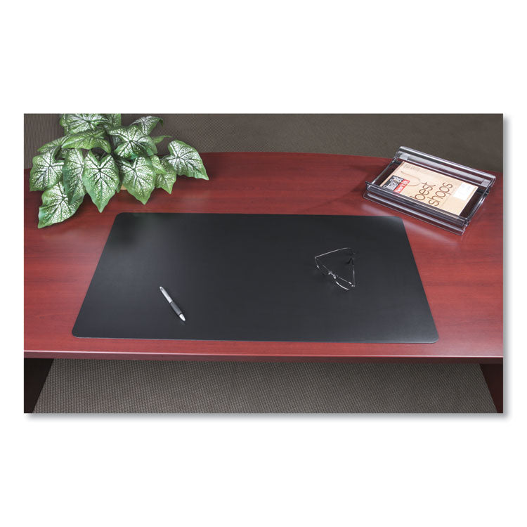 Artistic® Rhinolin II Desk Pad with Antimicrobial Protection, 17 x 12, Black (AOPLT912MS)