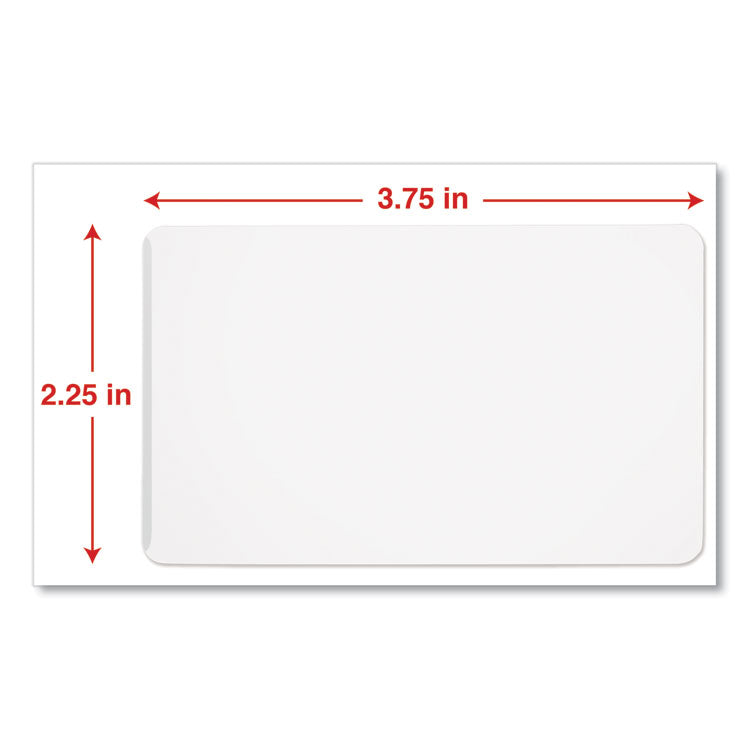 Universal® Laminating Pouches, 5 mil, 3.75" x 2.25", Gloss Clear, 100/Box (UNV84642)