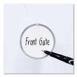 Avery® Heavyweight Stock Metal Rim Tags, 2.25" dia, White, 500/Box (AVE14316) Box of 500