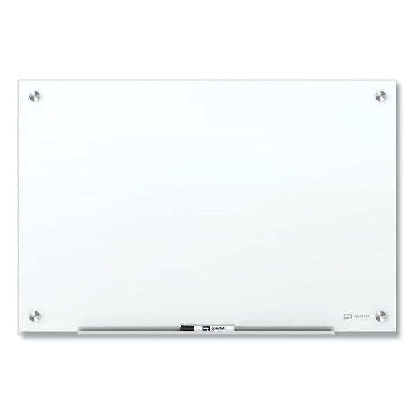 Quartet® Brilliance Glass Dry-Erase Boards, 24 x 18, White Surface (QRTG22418W)