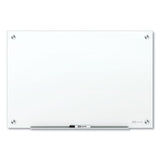 Quartet® Brilliance Glass Dry-Erase Boards, 48 x 36, White Surface (QRTG24836W)