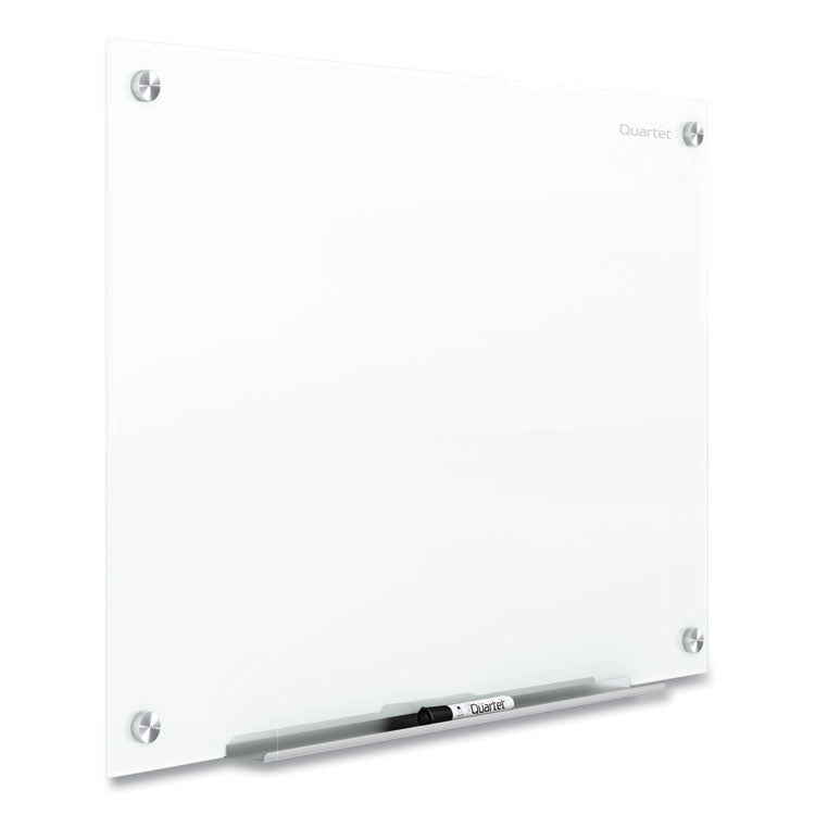 Quartet® Brilliance Glass Dry-Erase Boards, 72 x 48, White Surface (QRTG27248W)