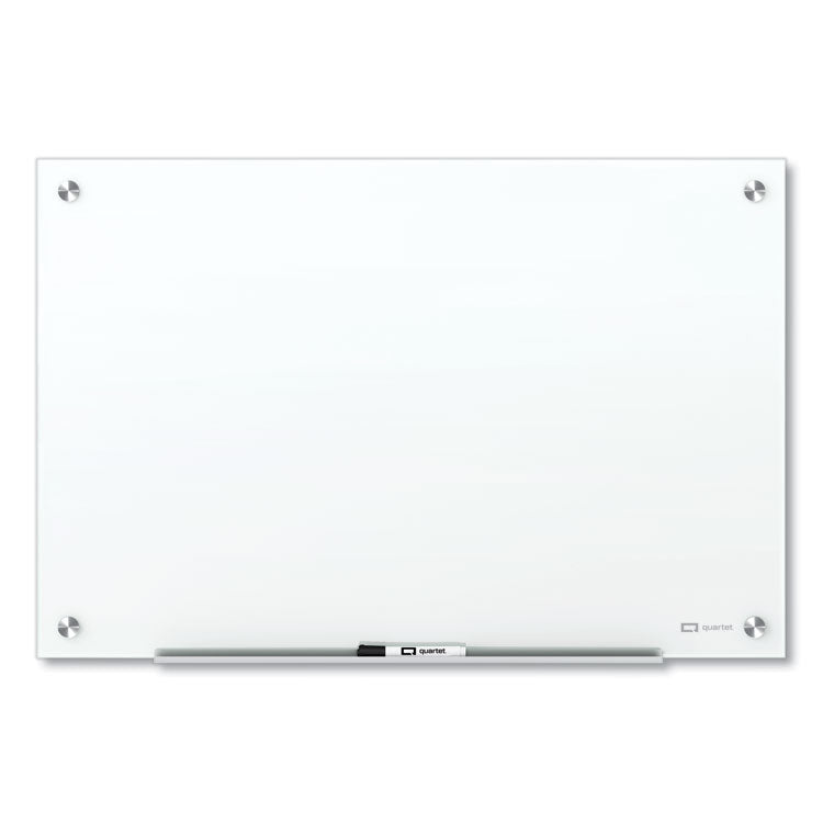 Quartet® Brilliance Glass Dry-Erase Boards, 72 x 48, White Surface (QRTG27248W)