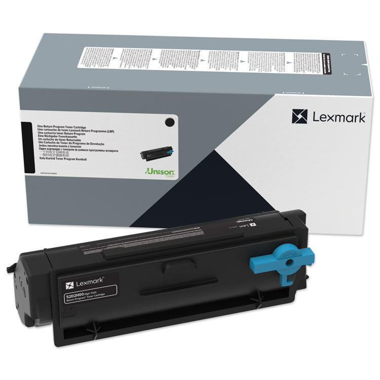 Lexmark™ B341H00 Return Program High-Yield Toner, 3,000 Page-Yield, Black (LEXB341H00) Each