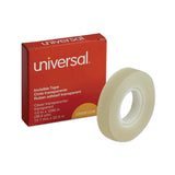 Universal® Invisible Tape, 1" Core, 0.5" x 36 yds, Clear (UNV81236) 1 Roll