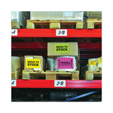 Avery® High-Visibility Permanent Laser ID Labels, 8.5 x 11, Asst. Neon, 15/Pack (AVE5975)