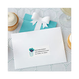 Avery® Copier Mailing Labels, Copiers, 1.38 x 2.81, White, 24/Sheet, 100 Sheets/Box (AVE5363) Box of 2400