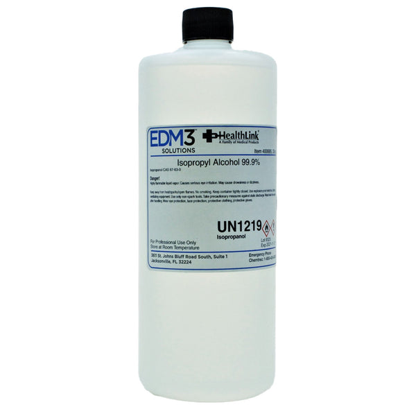 EDM 3 LLC Histology Reagent Isopropanol ACS Grade 99% 32 oz. (863410_EA) 1/EA