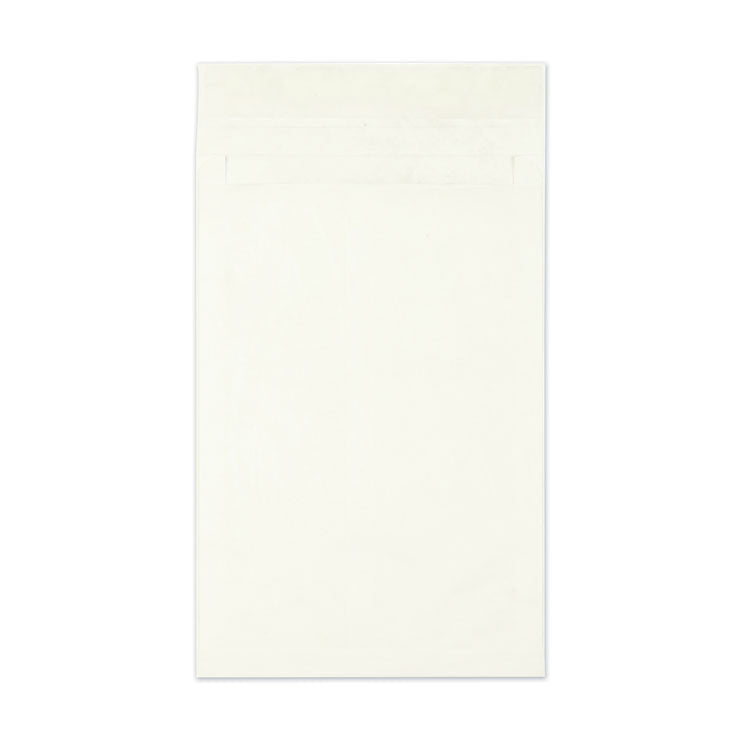 Survivor® Heavyweight 18lb Tyvek Open End Expansion Mailers, #15 1/2, Cheese Blade Flap, Redi-Strip Closure, 12 x 16, White, 100/Carton (QUAR4290) Carton of 100