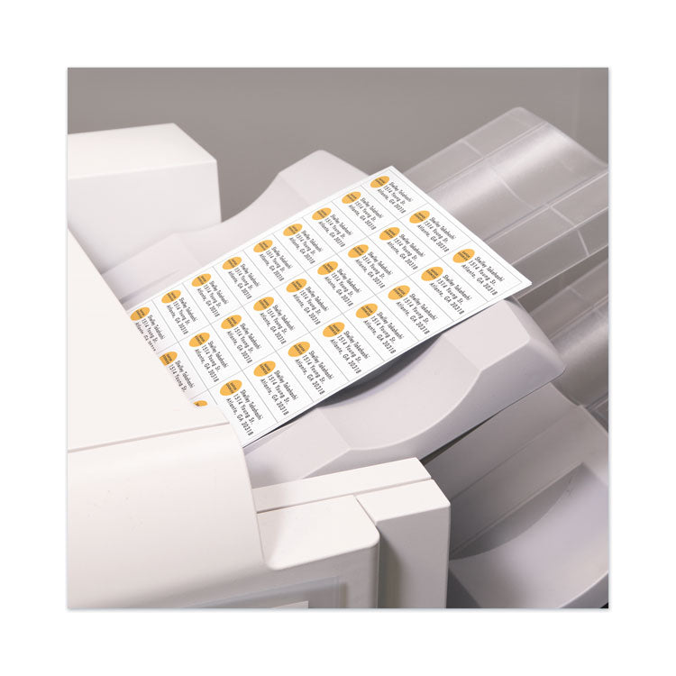 Avery® Copier Mailing Labels, Copiers, 1 x 2.81, Clear, 33/Sheet, 70 Sheets/Pack (AVE5311) Box of 2,310