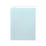 TOPS™ Prism + Colored Writing Pads, Wide/Legal Rule, 50 Pastel Blue 8.5 x 11.75 Sheets, 12/Pack (TOP63120) Pack of 12