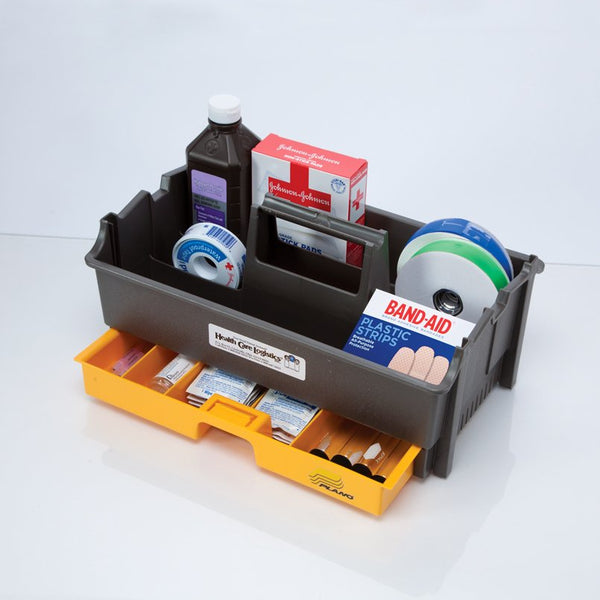 Health Care Logistics Carry Caddy with Drawer 6.81 X 9.19 X 14.75 Inch HDPE (841909_EA) 1/EA