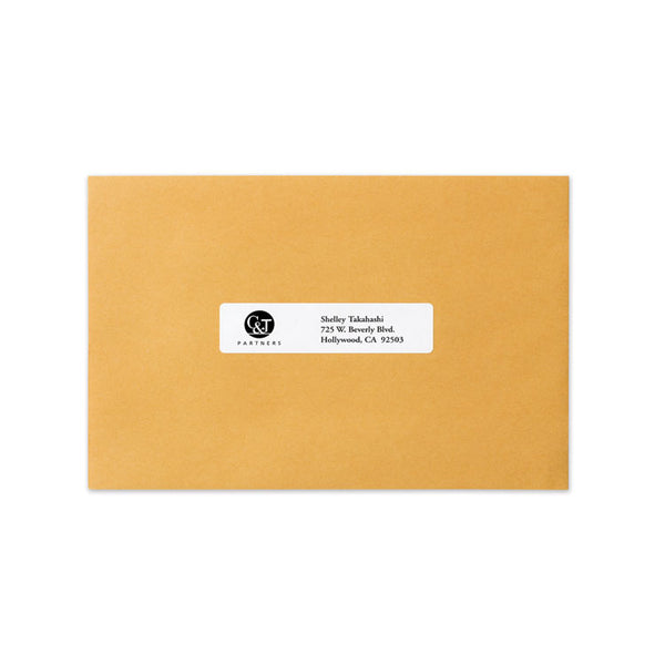 Avery® Dot Matrix Printer Mailing Labels, Pin-Fed Printers, 0.94 x 4, White, 5,000/Box (AVE4065)