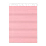 TOPS™ Prism + Colored Writing Pads, Wide/Legal Rule, 50 Pastel Pink 8.5 x 11.75 Sheets, 12/Pack (TOP63150) Pack of 12