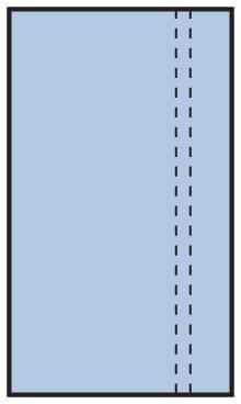 Utility Drape with Tape, 600/CS  (66731) Case of 600