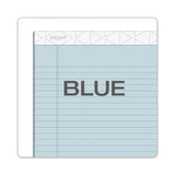 TOPS™ Prism + Colored Writing Pads, Wide/Legal Rule, 50 Pastel Blue 8.5 x 11.75 Sheets, 12/Pack (TOP63120) Pack of 12