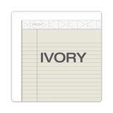 TOPS™ Prism + Colored Writing Pads, Wide/Legal Rule, 50 Pastel Ivory 8.5 x 11.75 Sheets, 12/Pack (TOP63130) Pack of 12