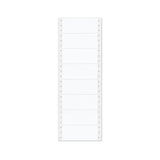 Avery® Dot Matrix Printer Mailing Labels, Pin-Fed Printers, 1.44 x 3.5, White, 5,000/Box (AVE4060)