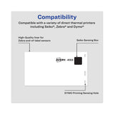 Avery® Multipurpose Thermal Labels, 2.13 x 4, White, 140/Roll (AVE4153) 1 Roll